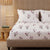 London Collection Cotton Flat Bedsheet- Pink