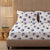 New York Collection Cotton Flat Bedsheet- Grey
