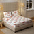 New York Collection Cotton Flat Bedsheet- Maroon