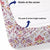 New York Collection Cotton Fitted Bedsheet- Pink