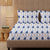 London Collection Cotton Flat Bedsheet- Dark Blue
