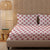 New York Collection Cotton Flat Bedsheet- Pink