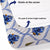 London Collection Cotton Fitted Bedsheet- Dark Blue