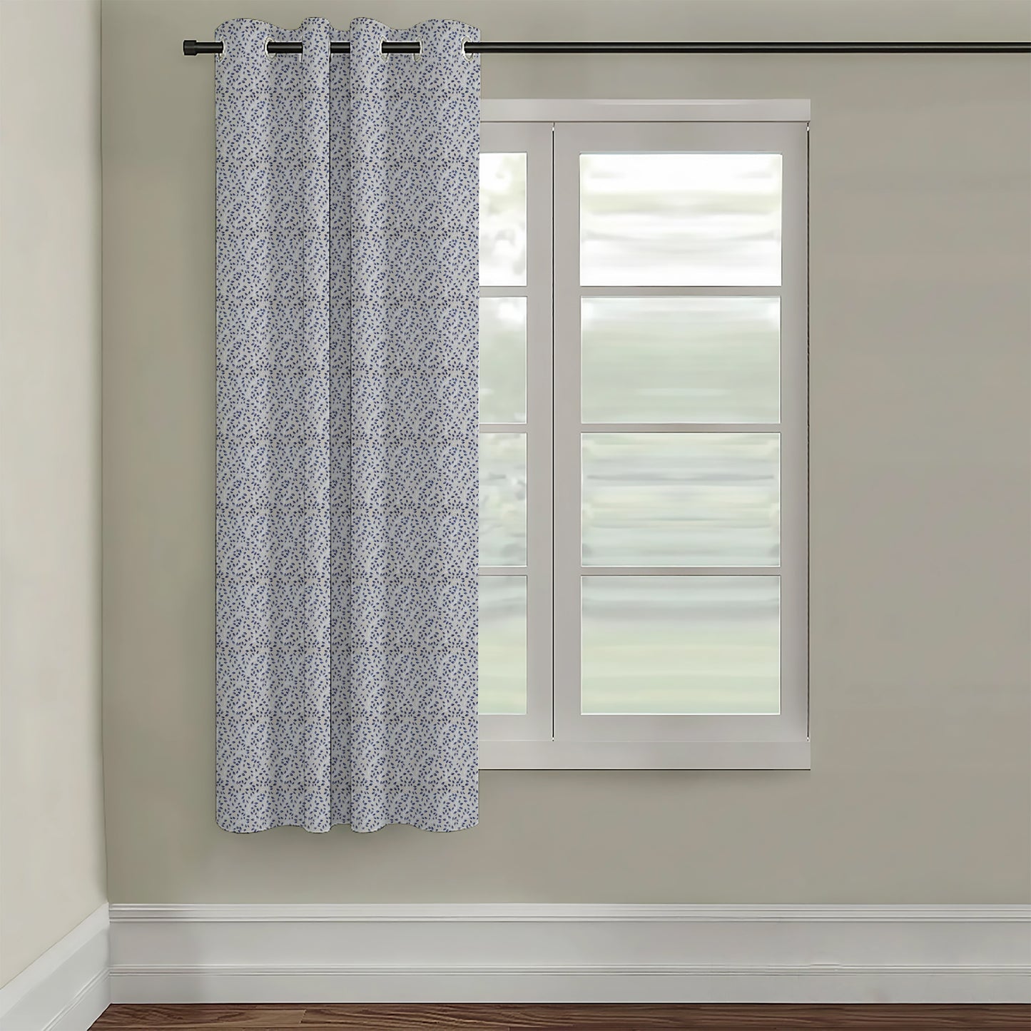 Simmer Collection 5Ft Window Curtain (Pack of 1, 150cm X 115 cm)