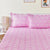 King Size Fitted Bedsheet 425 (140 TC) with 2 Pillow Covers (198 cm X 182 cm x 18 cm)
