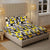 London Collection Cotton Flat Bedsheet- Multi Color