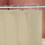 Monaco Collection Waterproof Bathroom Curtain – Cream color Shower Curtain.