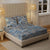 London Collection Cotton Flat Bedsheet- Blue
