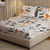 London Collection Cotton Flat Bedsheet- Multi Color