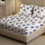New York Collection Cotton Flat Bedsheet- Grey