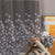 Berlin Collection Pannel Curtain Floral Print For Window/Door/Long Door - Coffee (Pack Of 1)
