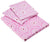 Queen Size Fitted Bedsheet 425 (140 TC) with 2 Pillow Covers, (198 cm X 152 cm X 18 cm)