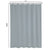 Monaco Collection Waterproof Bathroom Curtain – Grey color Shower Curtain.