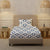 London Collection Cotton Flat Bedsheet - Grey