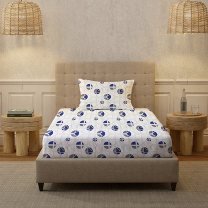 New York Collection Cotton Flat Bedsheet- Grey