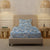London Collection Cotton Flat Bedsheet- Blue