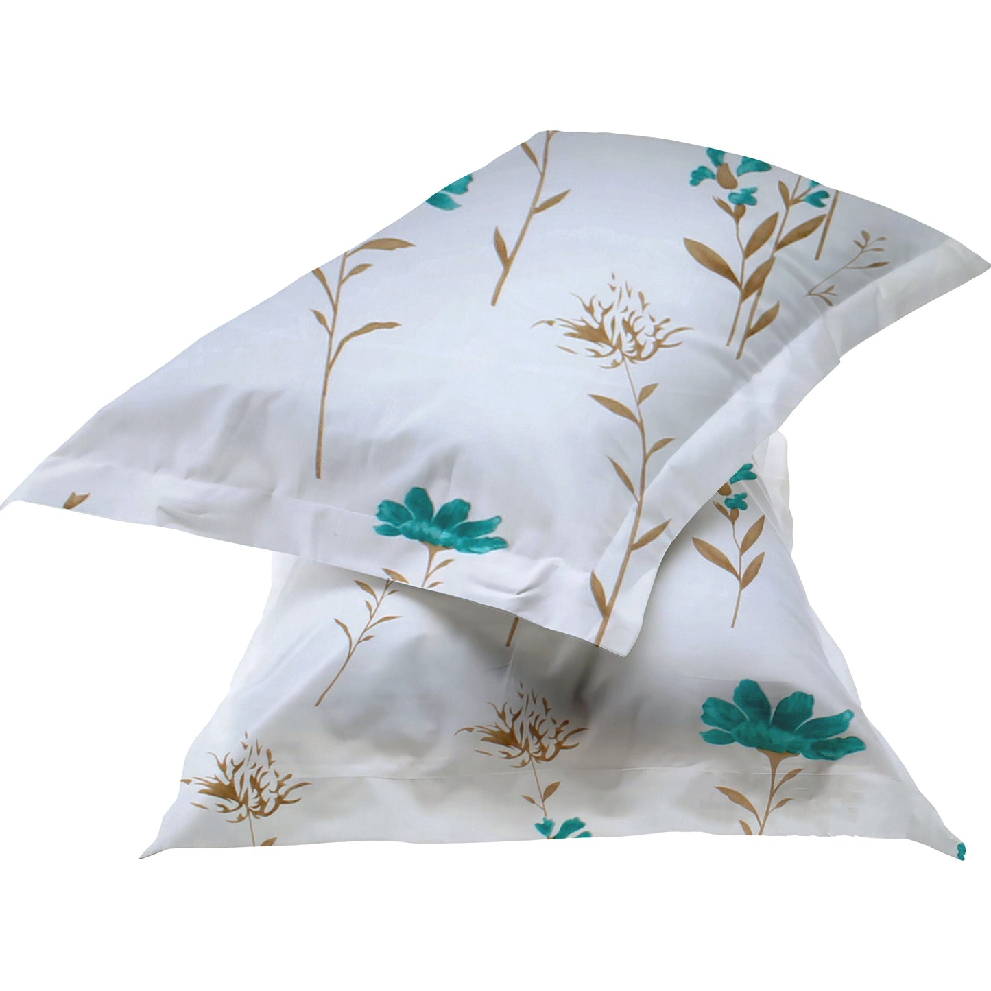 London Collection Cotton Flat Bedsheet- Blue