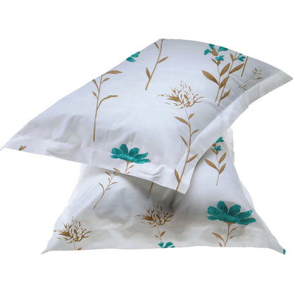 London Collection Cotton Flat Bedsheet- Blue