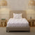 London Collection Cotton Flat Bedsheet- Rosewood