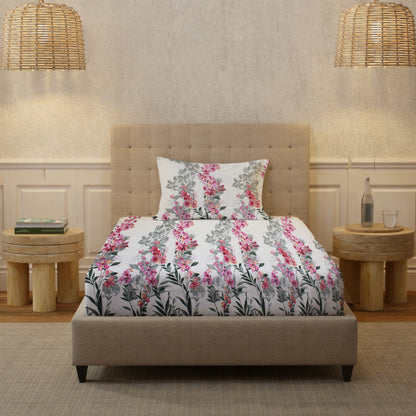 New York Collection Cotton Flat Bedsheet- Light Pink
