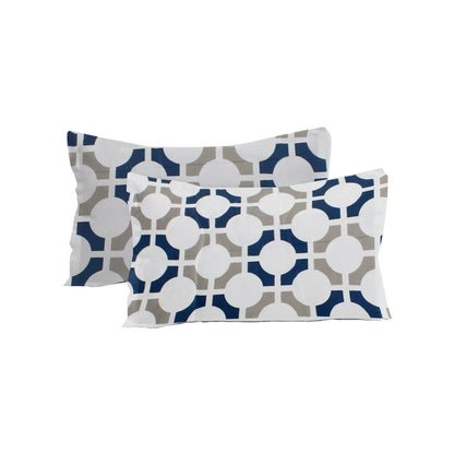 London Collection Cotton Flat Bedsheet - Grey