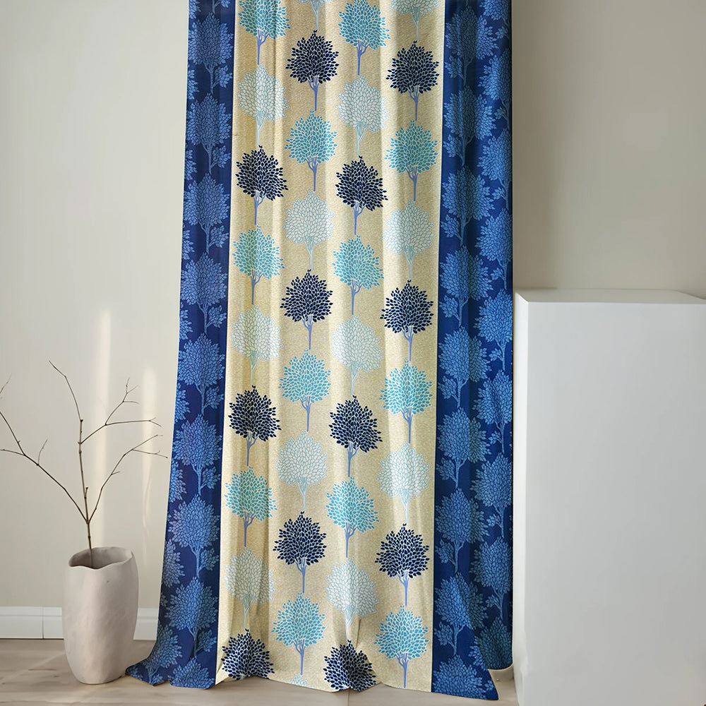 Dzire Print 5Ft Window Curtain (Pack of 1, 150cm X 115 cm)