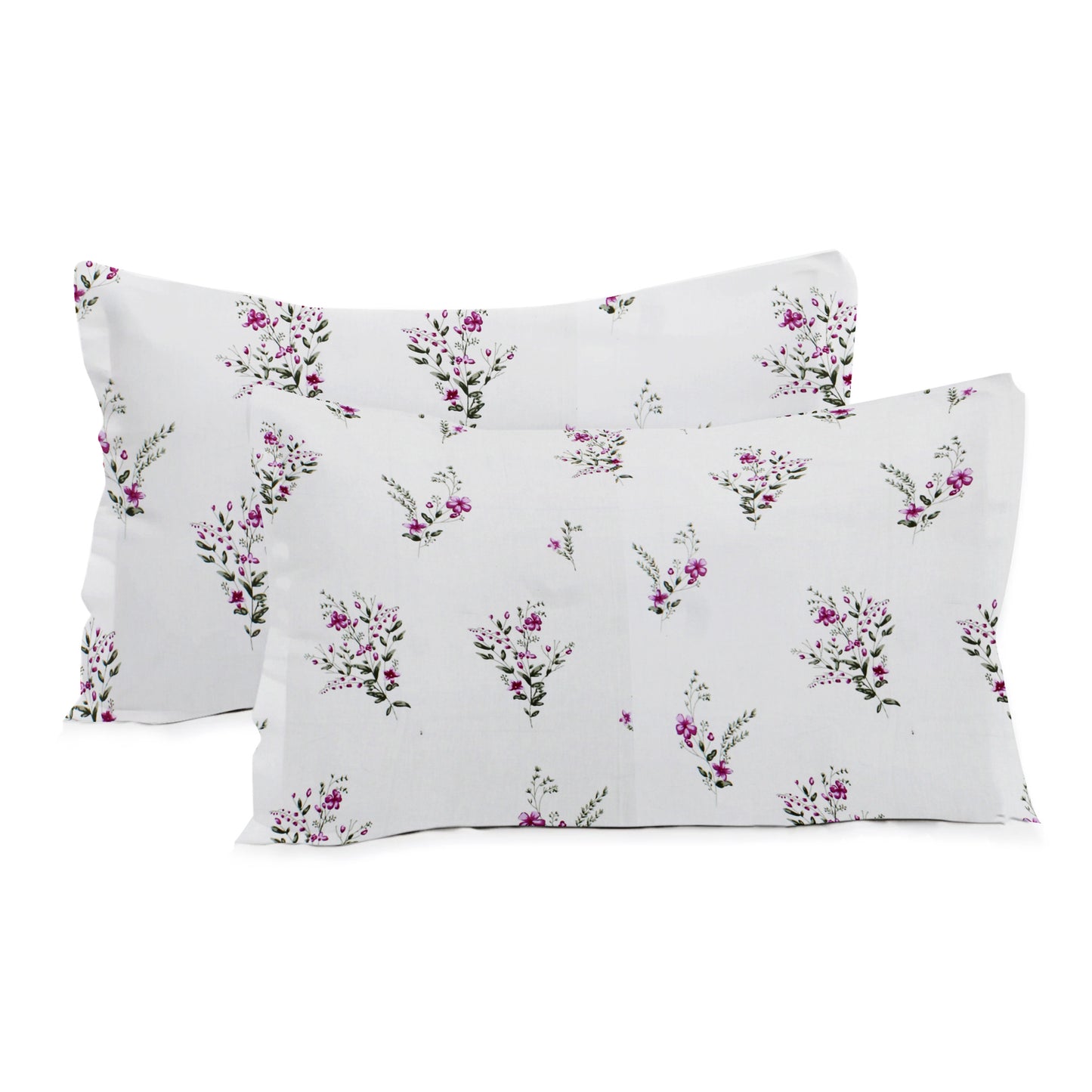 London Collection Cotton Flat Bedsheet- Pink