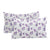 New York Collection Cotton Flat Bedsheet- Purple