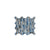 London Collection Cotton Flat Bedsheet- Blue
