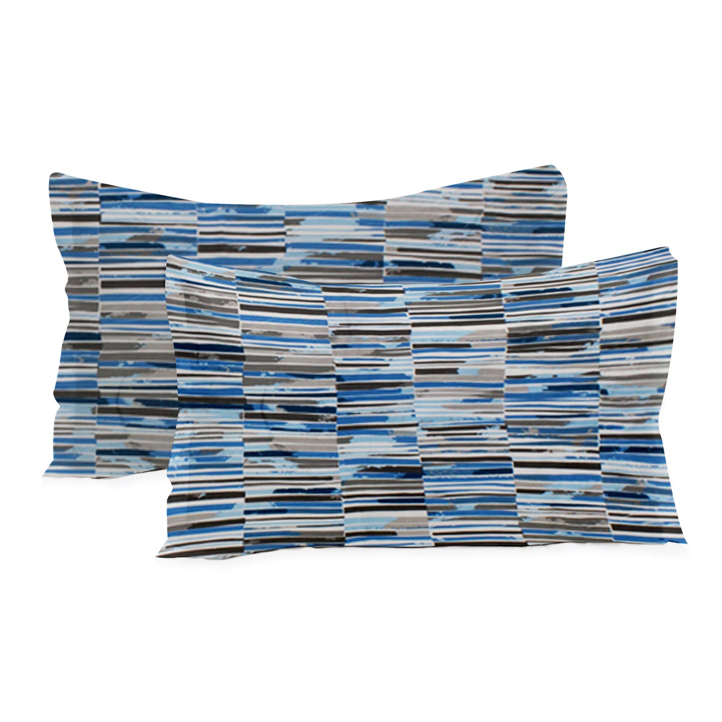 London Collection Cotton Flat Bedsheet- Blue
