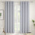 Paris Collection Blackout Curtain Window/Door/Long Door - Light Aqua (Pack of 1)