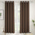 Paris Collection Blackout Curtain Window/Door/Long Door- Coffee (Pack of 1)