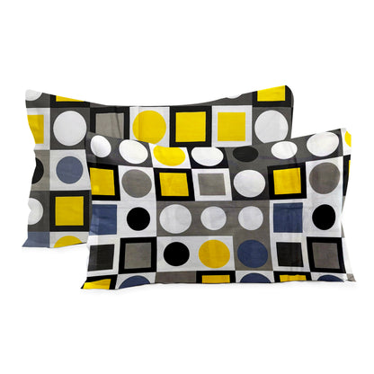 London Collection Cotton Flat Bedsheet- Multi Color