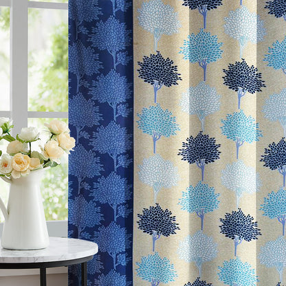 Dzire Print 5Ft Window Curtain (Pack of 1, 150cm X 115 cm)