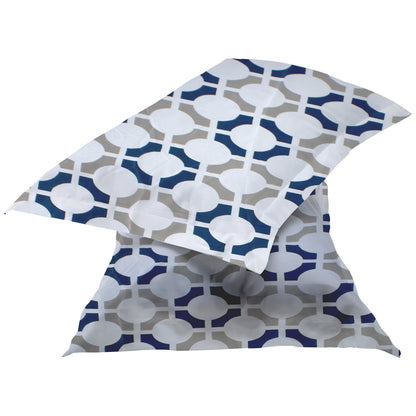 London Collection Cotton Flat Bedsheet - Grey