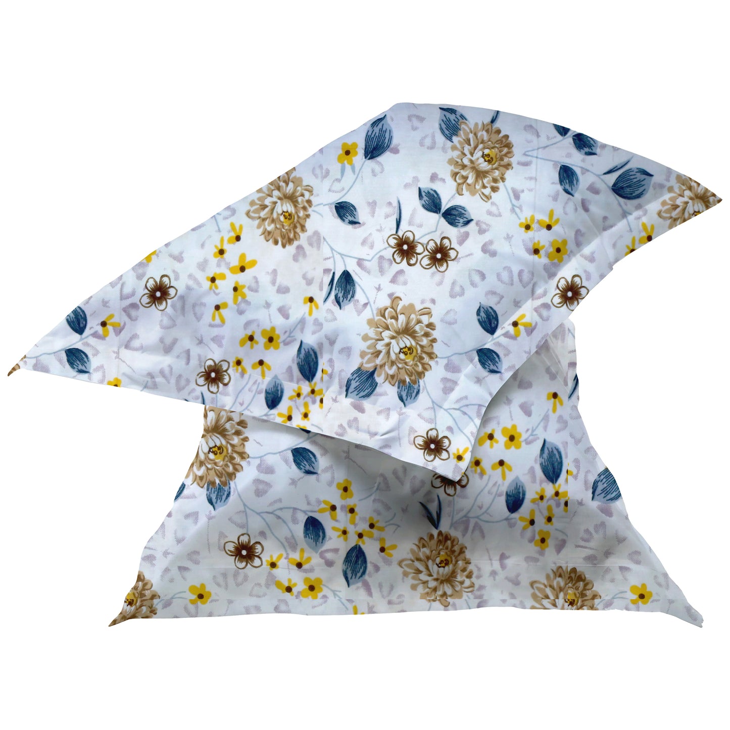 London Collection Cotton Flat Bedsheet- Mustard