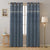 Berlin Collection Pannel Curtain Floral Print For Window/Door/Long Door - GBlue (Pack Of 1)