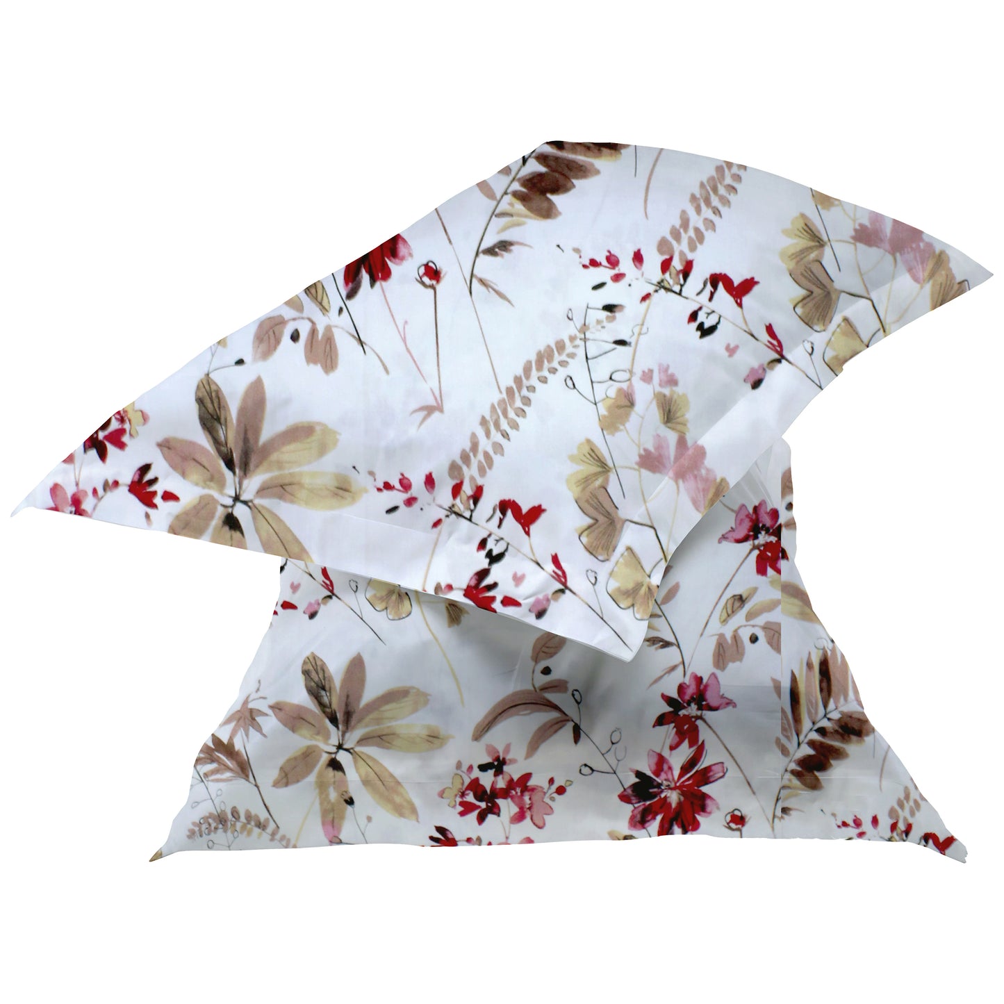 New York Collection Cotton Flat Bedsheet- Maroon