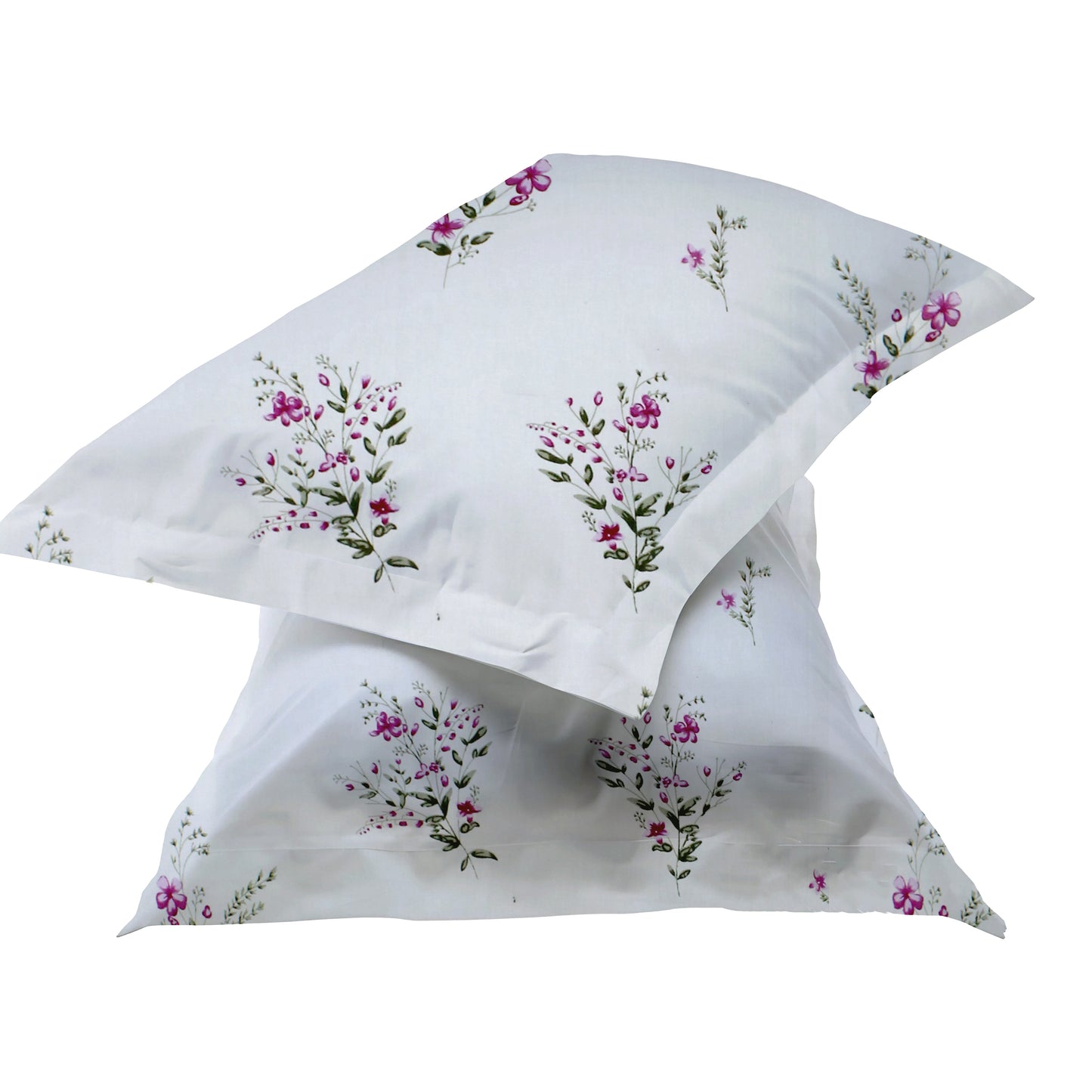 London Collection Cotton Flat Bedsheet- Pink