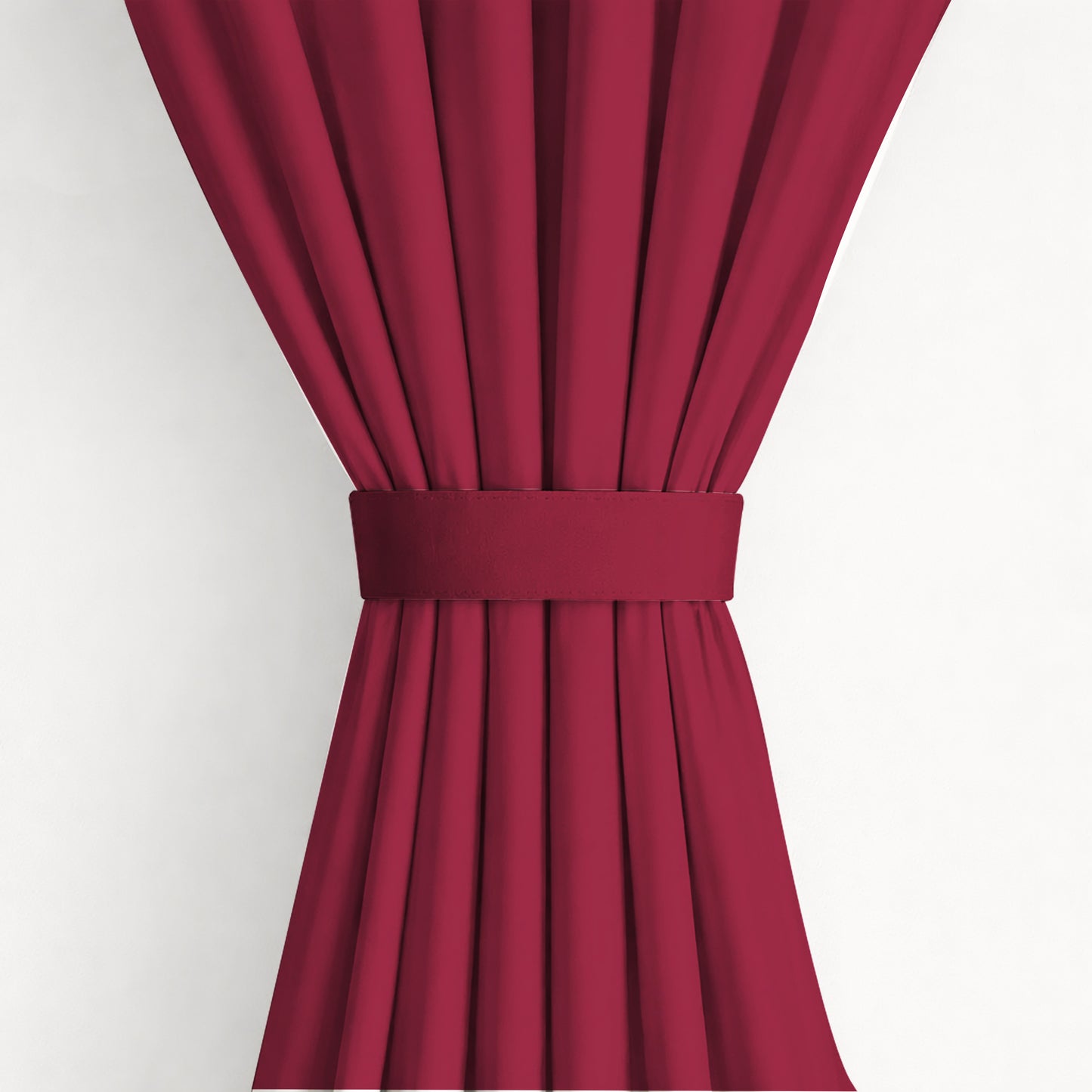 Paris Collection Blackout Curtain Window/Door/Long Door - Maroon (Pack of 1)