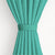 Paris Collection Blackout Curtain Window/Door/Long Door - Aqua (Pack of 1)