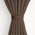Paris Collection Blackout Curtain Window/Door/Long Door- Coffee (Pack of 1)