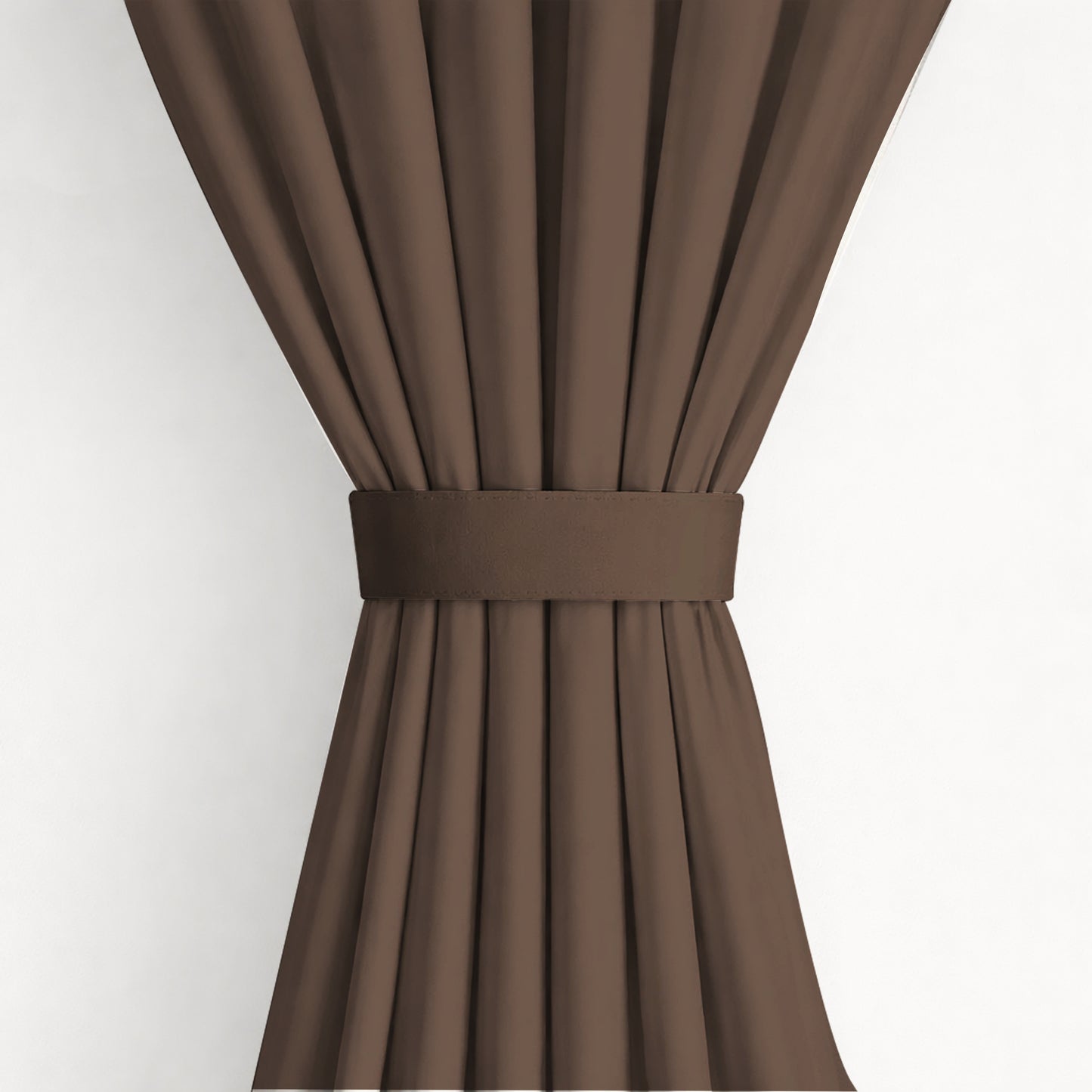 Paris Collection Blackout Curtain Window/Door/Long Door- Coffee (Pack of 1)