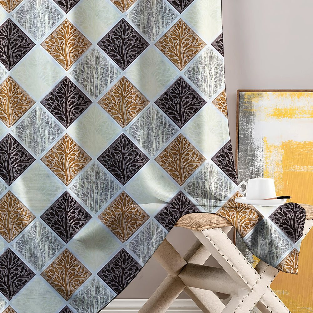 Smart Print 9Ft Door Curtain (Pack of 1, 274 cm X 115 cm)