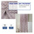 Berlin Collection Pannel Curtain Geometric Print For Window/Door/Long Door - Onion (Pack Of 1)