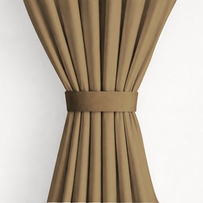 Paris Collection Blackout Curtain Window/Door/Long Door - Gold (Pack of 1)
