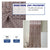 Berlin Collection Pannel Curtain Floral Print For Window/Door/Long Door - Coffee (Pack Of 1)