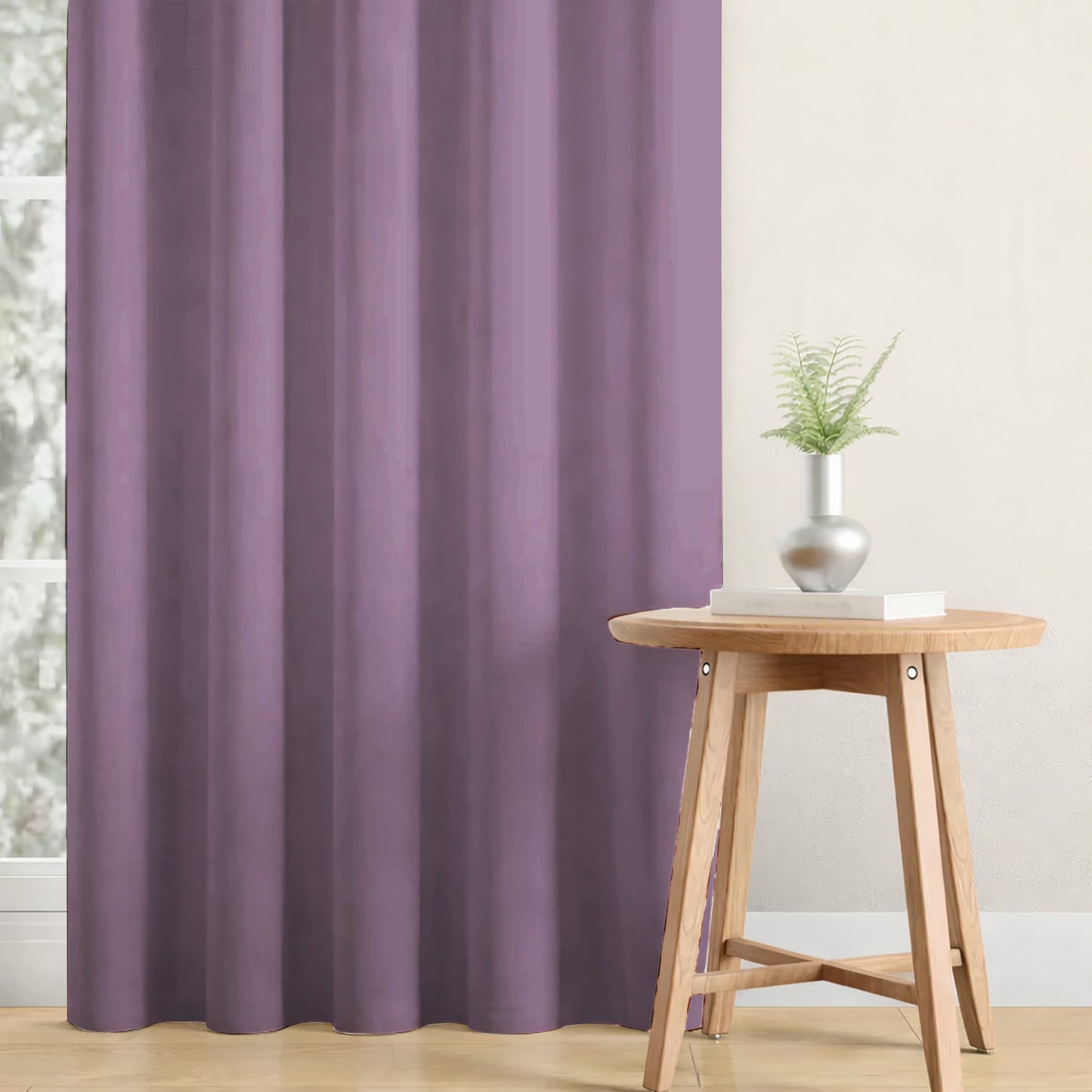 Paris Collection Blackout Curtain Window/Door/Long Door - Green (Pack of 1)