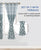 Berlin Collection Pannel Curtain Leaf Print For Window/Door/Long Door - CGreen (Pack Of 1)