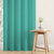 Paris Collection Blackout Curtain Window/Door/Long Door - Green (Pack of 1)